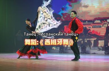 &laquo;Испанский танец&raquo; в исполнении Ольги Шкарделович (видео)