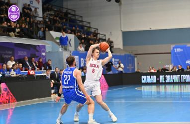 Баскетболисты приморского &laquo;Динамо&raquo; проиграли ЦСКА-2