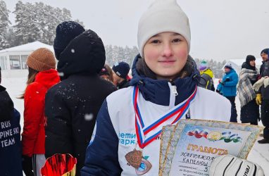 Приморская горнолыжница Капелюш завоевала две медали на всероссийских стартах