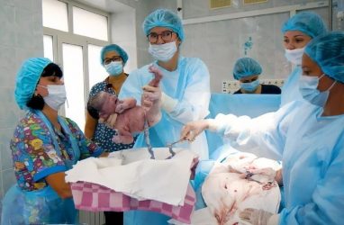 Во Владивостоке родился мальчик весом более 5070 граммов