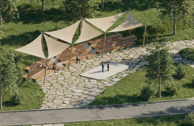 Ландшафтно-парковую зону ДВФУ благоустроят по нацпроекту: появится амфитеатр