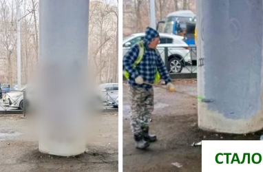 На Русской во Владивостоке обнаружили нацистское граффити