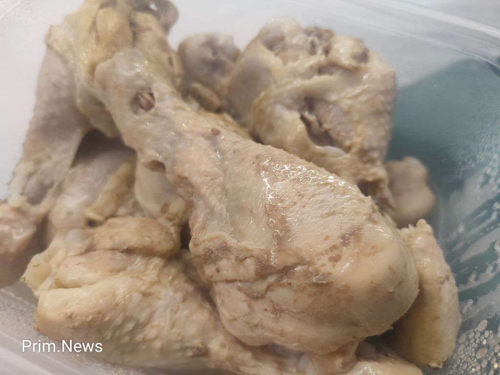 Курятина с сальмонеллой прибыла в Приморье из Китая