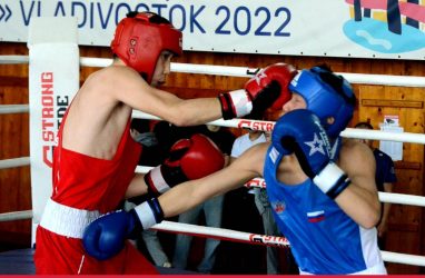 В Большом Камне впервые прошло юниорское первенство Дальнего Востока по боксу