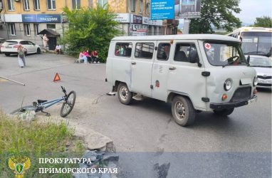 В Приморье УАЗ насмерть сбил 12-летнего велосипедиста