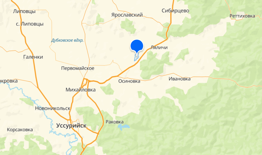 Село Кремово на карте