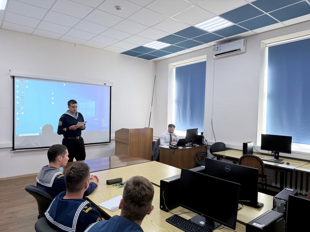 Лекция в МГУ