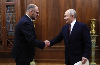 Шестаков — Путину: «Владимир Владимирович, благодарю Вас. Доверие оправдаю»